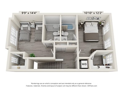Townhouse Floorplan A